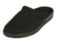 Rohde-Pantoffel/Huisschoen-Zwart pantoffel slipper1