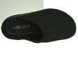 Rohde-Pantoffel/Huisschoen-Zwart pantoffel slipper2
