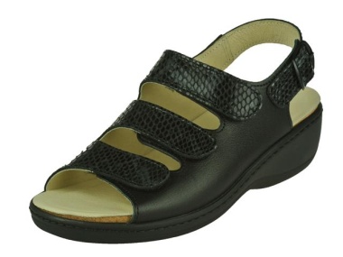 Longo-sandalen-Sandaal zwart1