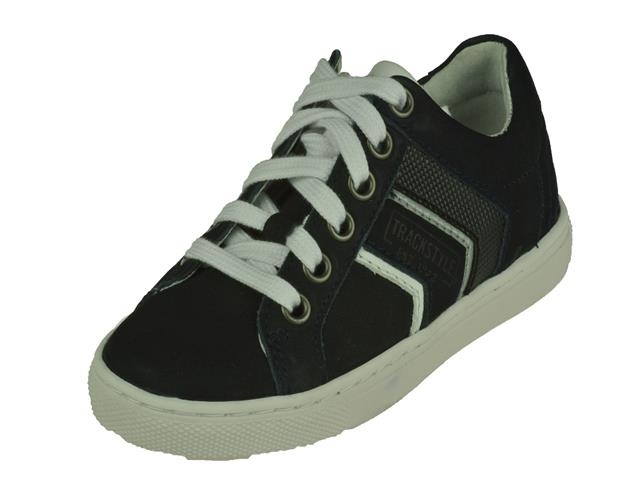 9014 Track style Track-Style stoere lage Jongens Veterschoen