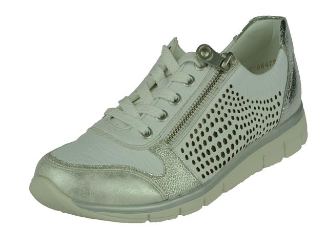 Rieker Combi ice White Sportieve Damesschoenen Schoenen wxHwq7r