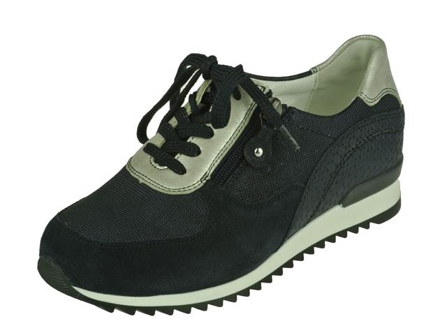 Notte Steun deepblue Dames Gemakschoenen Waldlaufer Veterschoen xawAUff