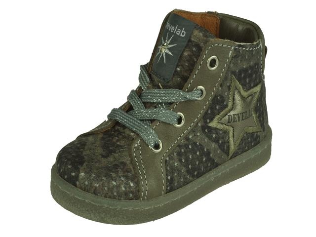 Develab Halfhoge Meisjes Veterschoen develab kopen in de aanbieding