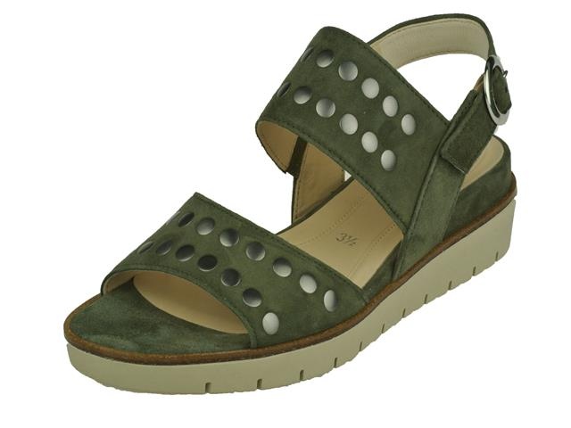 10013 Gabor groen sandaal