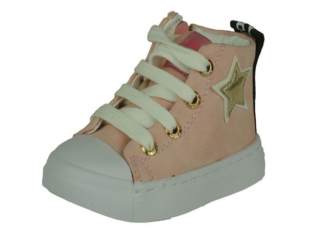 Shoesme Shoeme Halfhoge Meisjesschoen Met Veter En Rits shoesme kopen in de aanbieding