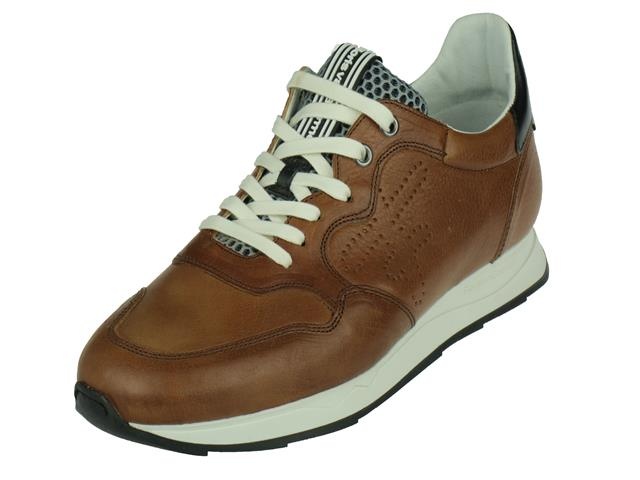 Floris van bommel 16446 Cognac G+ Wijdte Lage sneakers
