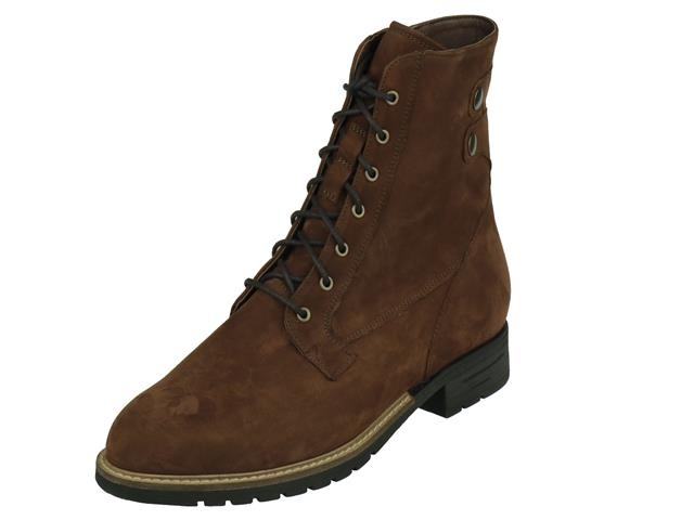 Durea Durea comfort trendy Halfhoge Dames veterboot, met rits
