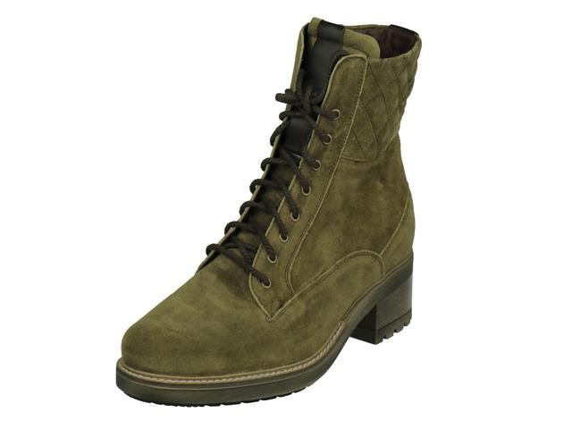 Durea Durea comfort hoge Dames Veterboot, met rits