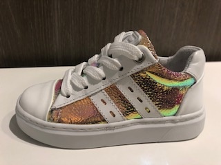 Jochie & Freaks Faith Lage sneakers - Leren Sneaker - Meisjes - Multi - Maat 28