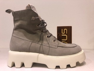 Mjus Mjus Halfhoge Dames Veterschoen