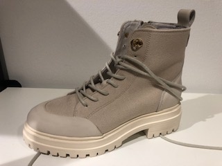 Red Rag Women boot Toe Cap Canvas