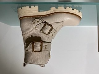 Red-Rag 11216 Biker boots Meisjes - Beige - Maat 39
