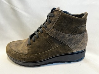 Durea Durea halfhoge Dames Veterboot, met rits