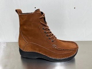 Wolky 0620311 Dames Veterboot - Bruin