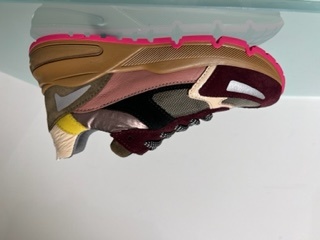 Red-Rag Sneakers bordeauxrood Textiel - Dames - Maat 35