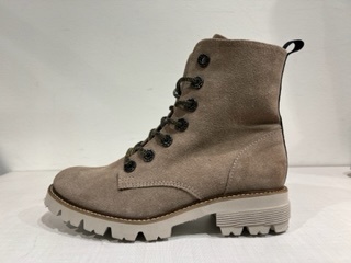 Piedi Nudi 634225 Dames Veterboot - Beige