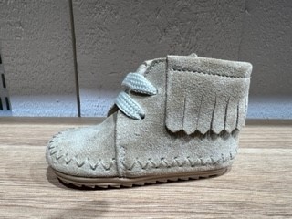Baby | Enkelboots | Meisjes | BEIGE | Leer | Shoesme | Maat 20