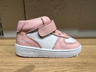 Shoesme babyproof BN23S001-D roze wit basket