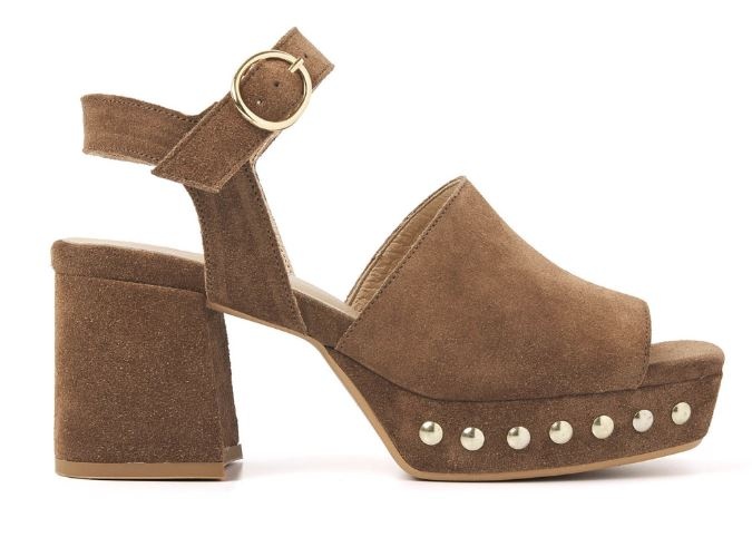 VIA VAI Iris North Sandalen - Met Hak - Bruin - Maat 40