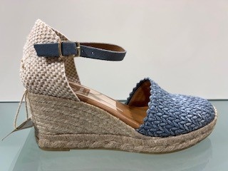 Dames Pumps Viguera 2070 Dakar Jeans Jeansblauw - Maat 39