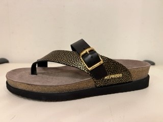 Mephisto Slipper Helen Mix Zwart Goud