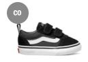 Vans Sneakers - Maat 22.5 - Unisex - zwart - wit