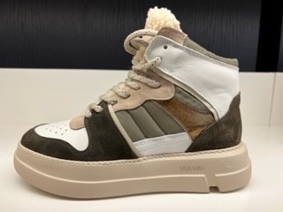 VIA VAI Blue Matt Sneakers - Groen - Maat 41