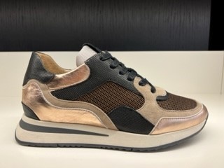 VIA VAI Nora Sooth Sneakers - Leer - Roze - Maat 42