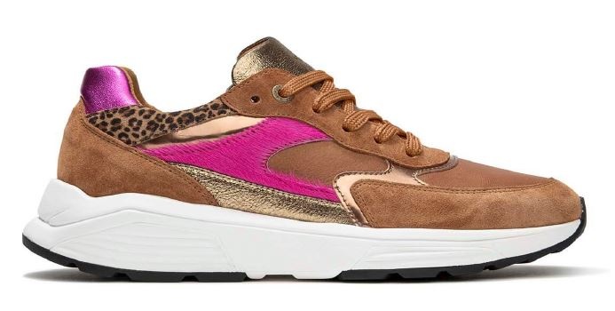 Dames Veterschoenen Xsensible Ponte Vecchio Limited Cognac - Maat 38