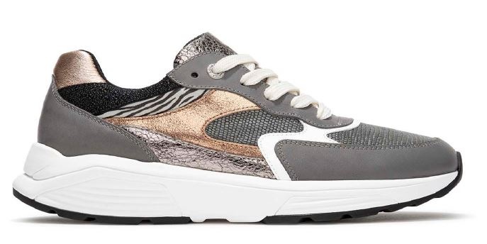 Dames Veterschoenen Xsensible Ponte Vecchio Grey Limited Grijs - Maat 42