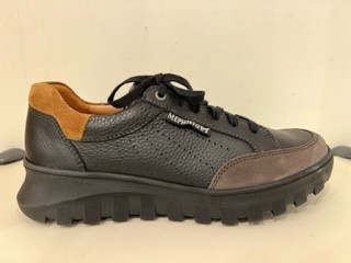 Mephisto Sneaker Flynn Graphite Zwart Grijs