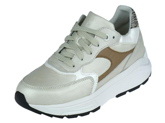 Xsensible Stretchwalker Sneaker Ponte Vecchio 33002.5.176 G Soft Pearl Combi