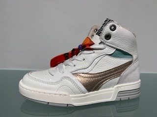 Red Rag Girls Mid Cut Sneaker