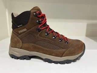Meindl, BALTIMORE LADY GTX, 2963-32, Bruine halfhoge dames wandelschoenen