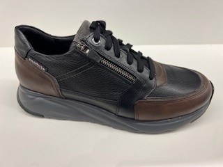 Mephisto Isaac d. bruin sneaker (Maat - 10,5, Kleur - Bruin)