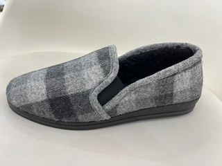 Rohde 2607 82 Heren Pantoffels Gesloten - Grijs - 42